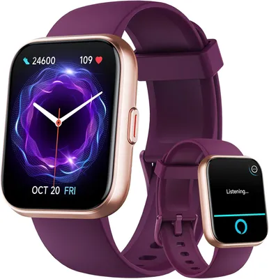Produktbild von Smartwatch Herren Damen,mit Telefonfunktion,Fitnessuhr 120+ Sportmodi IP68 Wasserdicht, Sportuhr Herzfrequenz Schlafmonitor Schrittzähler