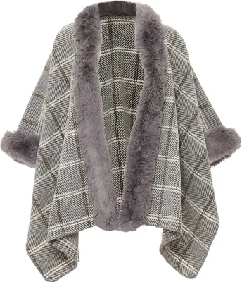 Produktbild von ALARY damen strickponcho - wollweiss, M