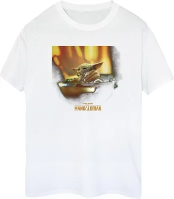 Produktbild von Star Wars - "The Mandalorian" T-Shirt für Damen BI45935 (XL) (Weiß)