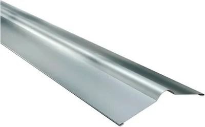 Produktbild von PRECIT Dachfirst flach für Trapezblech W20 Aluzink 1000 mm x 140 mm x 140 mm