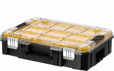 Obrázok produktu pre Organizér Stanley Fatmax PRO-STACK, 10 vyberateľných priehradiek, 7,8 l, 440 x 337 x 119 mm, priehľadný veko