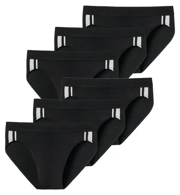 Produktbild von Herren Rioslip 6-Pack 95/5 Stretch - schwarz - Größe 3XL