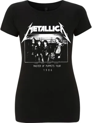 Produktbild von Metallica - "MOP Damage Inc Tour" T-Shirt für Damen RO920 (S) (Schwarz)