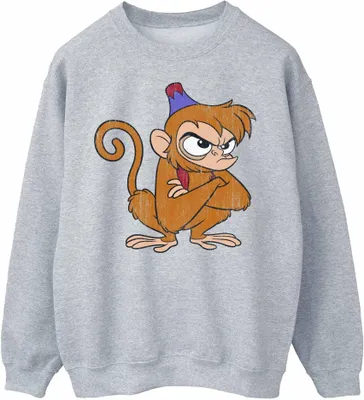 Produktbild von Disney - "Angry Abu" Sweatshirt für Damen BI48384 (M) (Grau)