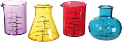 Immagine prodotto di Set di 4 bicchieri Chimica da 50 ml