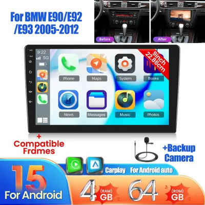 Obrázek produktu pro Autorádio – Autorádio – Multimediální přehrávač – 2-DIN rádio – Autorozvaha – Systém Android 15