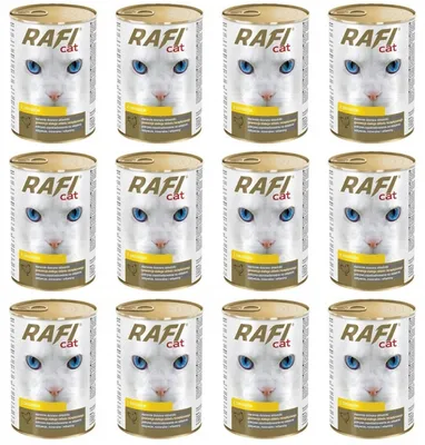 Produktbild von DOLINA NOTECI Rafi Cat mit Geflügel - Nassfutter für Katzen - 415g