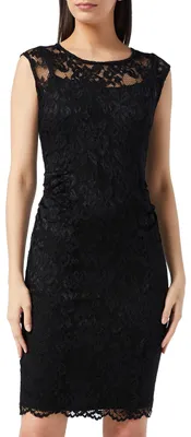Zdjęcie produktu dla Sukienka damska Swing, koronkowa, czarna (Black/Black 1010), rozmiar 36
