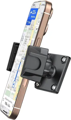 Imagen del producto de Soporte para teléfono móvil para coche, con rotación de 360 grados, universal, antideslizante, compatible con todos los smartphones