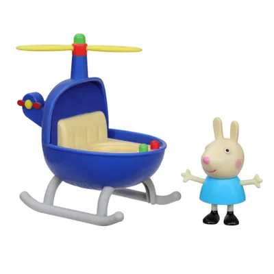 Produktbild von Hasbro Peppa Pig Little Helicopter F2742 Figur Blau  Kinder Blau One Size