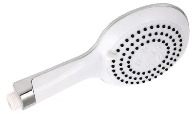 Zdjęcie produktu dla Głowica prysznicowa Novaservis 3-pozycyjna biała - chrom