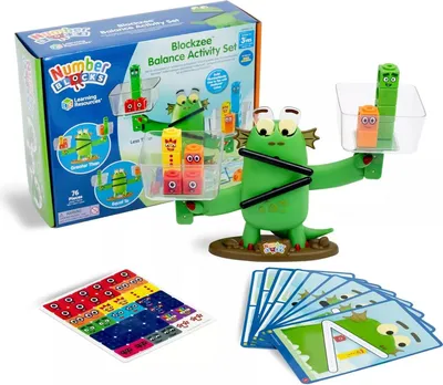 Immagine prodotto di Set di attività con scale - Numberblocks® Blockzee™