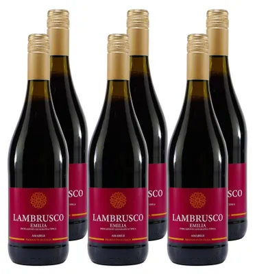Produktbild von Ferspa Lambrusco Emilia IGT -lieblich- (6 x 0,75L)