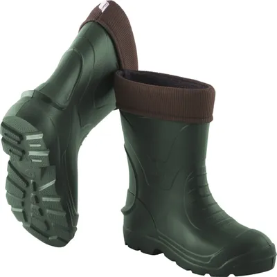 Produktbild von Gumáky holínky Camminare Voyager khaki zelené se zateplením, ultralehké 48
