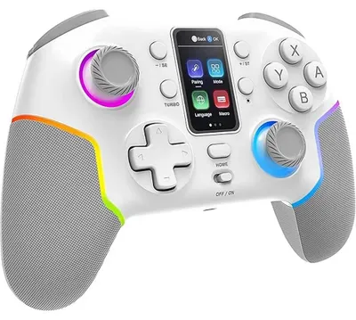 Zdjęcie produktu dla Mars Gaming MGP-V3, Gamepad, Nintendo Switch, Nintendo Switch 2, PC, Android, iOS, D-pad, Przycisk Turbo, Przycisk Home, Analogowa/Cyfrowa, Wielobarwny, Przewodowy i Bezprzewodowy