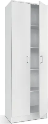 Image de Armoire 2 portes STAN – Blanc mat – H180 cm