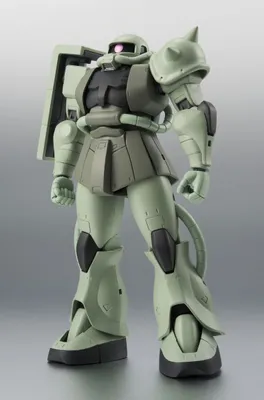 Produktbild von Bandai Tamashii Nations Moblie Suit Gundam Robot Spirits Actionfigur (Side MS) MS-06 ZAKU II ver. A.N.I.M.E. xx cm BTN58142-6