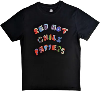 Image de Red Hot Chilli Peppers - T-shirt homme/femme unie RO5916 (XXL) (Noir)