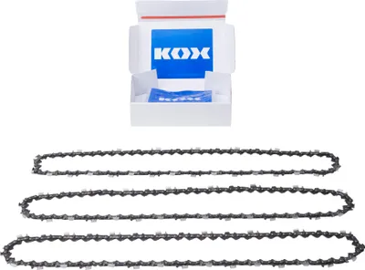 Produktbild von KOX Sägeketten Vollmeißel 3/8", 1.6 mm, 84 Tgl., 3er Pack, 60  cm