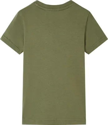 Produktbild von vidaXL Kinder-T-Shirt Khaki 104