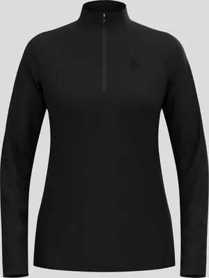 Produktbild von ODLO Mid layer 1/2 zip ESSENTIAL LIGHT SCHWARZ M