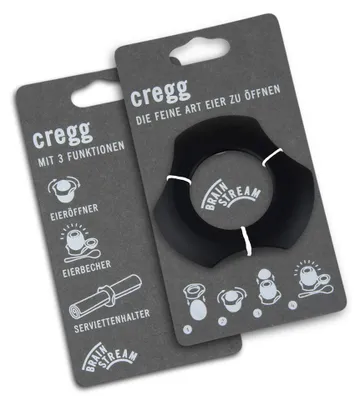 Productafbeelding van Eieropener en Eierdopje, 3-in-1 Eiersnijder en Servettenhouder