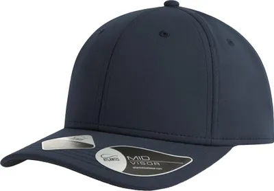 Image de Atlantis Headwear - Casquette de baseball « Skye » pour hommes/femmes, unie, structurée, matière recyclée AB758 (taille unique) (marine)