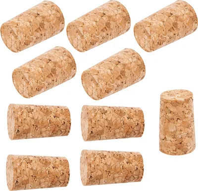 Obrázok produktu pre Zátky na víno x10 Zátky na fľaše Zátka na víno BROWIN 18/23 mm
