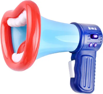 Image de Jouet klaxon fantaisie changeur de voix haut-parleur changeur de voix haut-parleur amplifie l'effet sonore Mégaphone Cadeau pour enfants