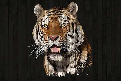 Produktbild von Tadessi Fototapete | Tiere | 4.00 m x 2.70 m | Braun | Weiß | Wandbild | Digitaldruck