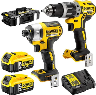 Produktbild von DeWALT DCK266P2, Schlagschrauber, Pistolengriff, Gelb, Akku, 5 Ah