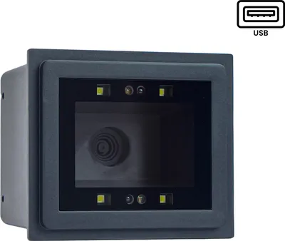 Image de lecteur de codes QR 2D, lecteur de bureau à matrice CMOS, industriel, HD340 USB