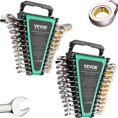 Obrázek produktu pro Sada kombinovaných klíčů 24 ks SAE 1/4" - 7/8" metrické 8-19 mm, organizér