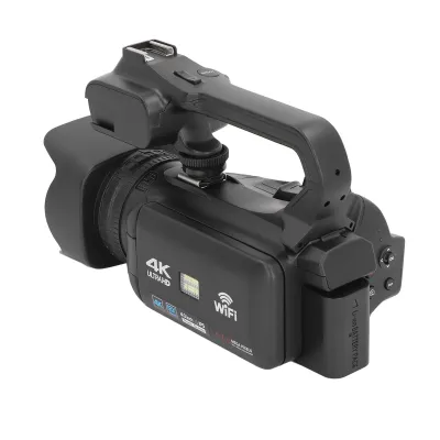 Produktbild von Digitální videokamera se zoomem,4K videokamera, 64MP kamera pro videozáznamy, HD videorekordér, videokamera s dotykovým displejem, HD videokamera s 18x digitálním zoomem