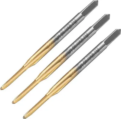 Obrázok produktu pre Pravotočivý závitník M1,6x0,35 s titánovým povlakom, HSS