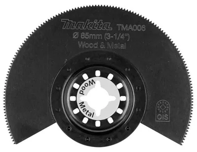 Image de Lame Segment MAKITA B-64799 BIM Bois / Métal Moyeu déporté Ø 85mm  (TMA045)