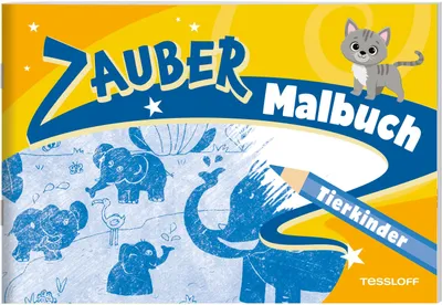 Produktbild von Zaubermalbuch. Tierkinder