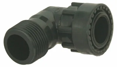 Image de Raccord coudé pvc mâle/femelle 1