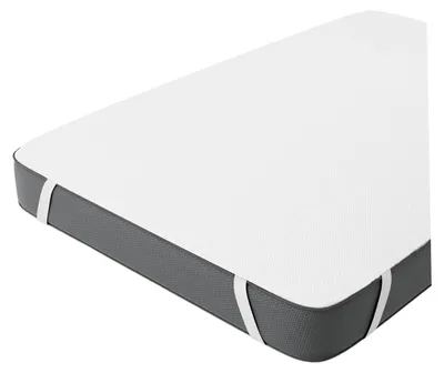 Zdjęcie produktu dla Twinzen Ochraniacz Na Materac 120X200 Wodoodporny Bawełna Biały Podkład