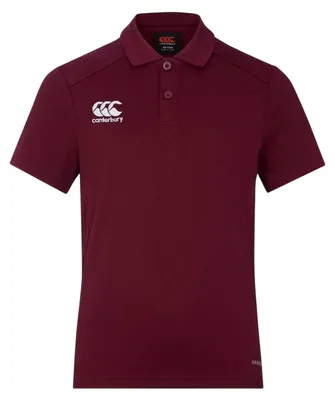 Imagen del producto de Camiseta polo para niñas, corte regular, manga corta, modelo GT34892 (164) (color burdeos)