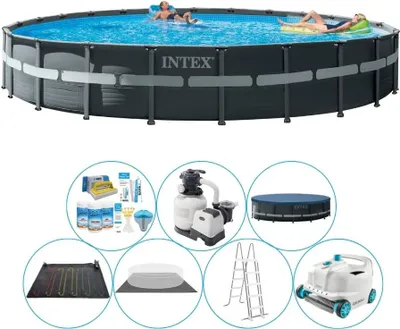 Zdjęcie produktu dla Basen Combi Deal - Intex Ultra XTR Frame Rund 732x132 cm