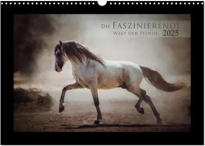 Produktbild von Die Faszinierende Welt der Pferde (Wandkalender 2025 DIN A3 quer), CALVENDO Monatskalender