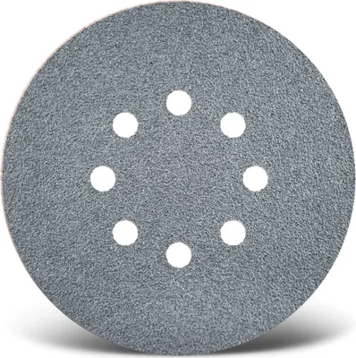Produktbild von MENZER Platinum Klett-Schleifscheiben, 150 mm, 8-Loch, f. Exzenterschleifer, Halbedelkorund (50 Stk.) K150