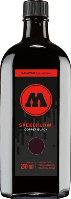 Produktbild von Molotow Nachfüllflasche SPEEDFLOW Cocktail Alcohol, 250 ml, copper black