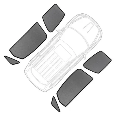 Produktbild von Magnetische Sonnenblenden für Autos