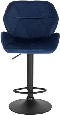 Immagine prodotto di Sgabello ergonomico in velluto blu