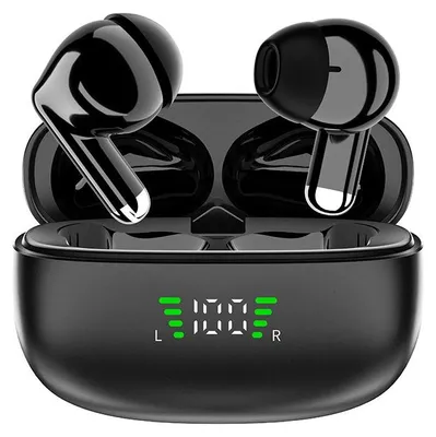 Immagine prodotto di INF Auricolari Bluetooth Neri SP9X: Cancellazione del Rumore e Lunga Durata