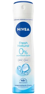 Obrázok produktu pre Nivea, Fresh Natural, Dezodorant, 150ml (PRODUKT Z NIEMIEC)