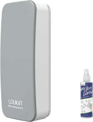 Produktbild von Whiteboard-Radierer magnetisch, trocken abwischbar, 96 g Whiteboard-Reiniger, für Whiteboards