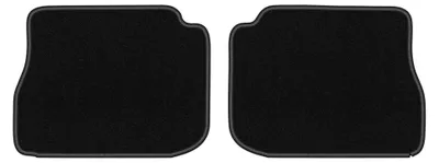 Image de Tapis arrière en moquette pour Peugeot 605 1989-1999 (berline) – 2 pièces, noirs, sur mesure – Wielganizator LUX